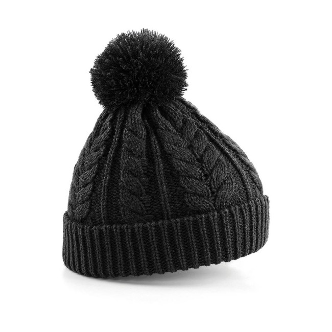 Grobo pletena kapa s cofom Snowstar