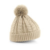 Grobo pletena kapa s cofom Snowstar
