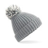 Pletena kapa s cofom Shimmer Pop Pom