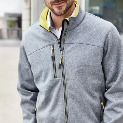 Moška dvoslojna softshell jakna melange Daiber JN 1148