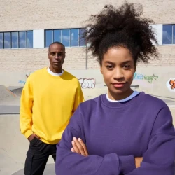 Unisex težki oversize pulover Daiber 8042