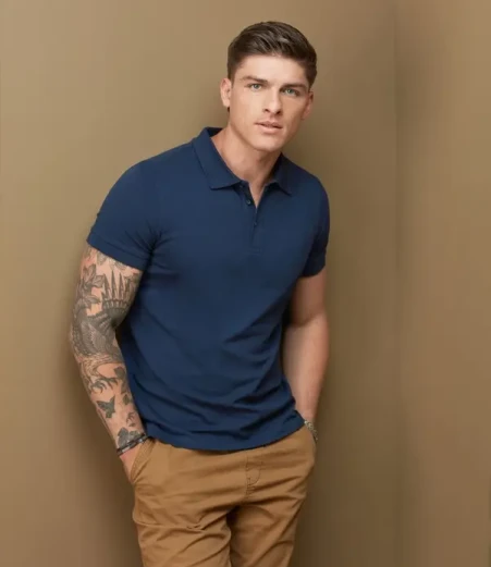 Moška težka raztegljiva polo majica iz piquéja Stedman Stretch Polo