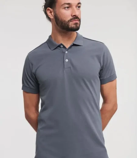 Moška raztegljiva polo majica Russell Athletic 566M