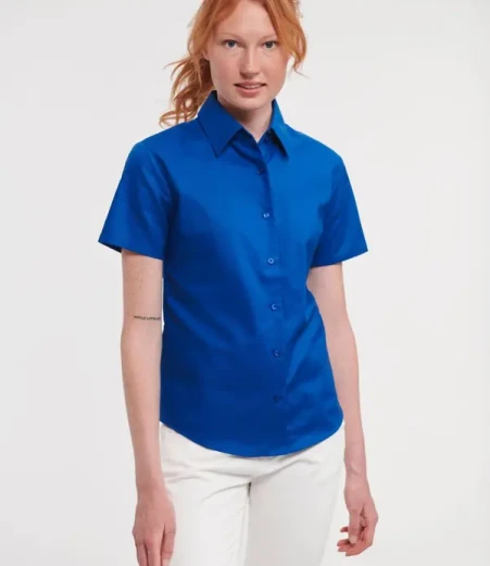 Oxford bluza s kratkimi rokavi Russell Athletic 933F