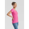 Ženska majica z V-izrezom F.O.L. Lady-Fit Valueweight V-Neck T