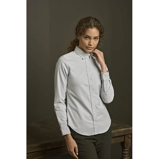 Oxford bluza z dolgimi rokavi Tee Jays TJ 4001