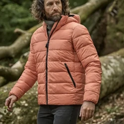 Moška lahka podložena jakna s kapuco Tee Jays TJ 9646