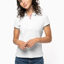 Ženska kontrastna polo majica Kariban K 252