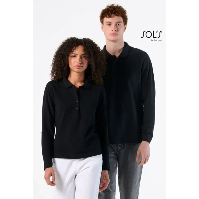 Polo majica z dolgimi rokavi SOL'S Winter II