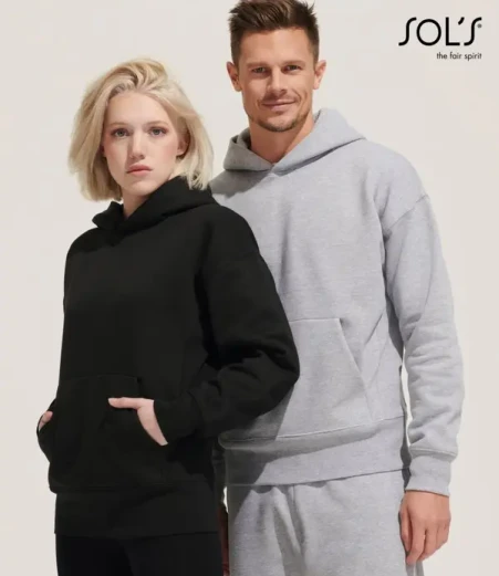 Oversize pulover s kapuco SOL'S Origin
