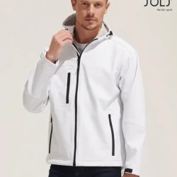 Moška s kapuco 3-slojna softshell jakna SOL'S Replay Men