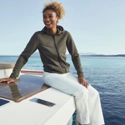 Ženska jopica s kapuco Clique Hayden Sweat Jacket Women