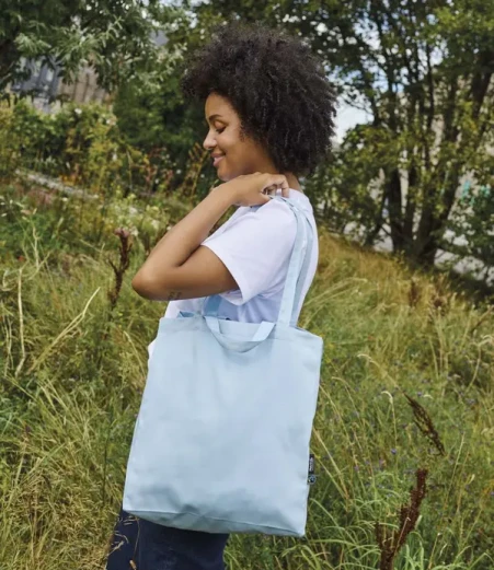 Bio fairtrade twill bombažna torba Neutral O 90030
