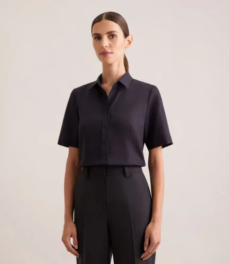 Bluza s kratkimi rokavi Seidensticker Blouse SSL