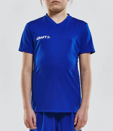 Otroška športna srajca z V-izrezom Craft TW Squad Go Jersey Solid Jr