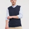 Pulover z V-izrezom brez rokavov Russell Athletic 716M