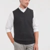 Pulover z V-izrezom brez rokavov Russell Athletic 716M