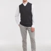 Pulover z V-izrezom brez rokavov Russell Athletic 716M