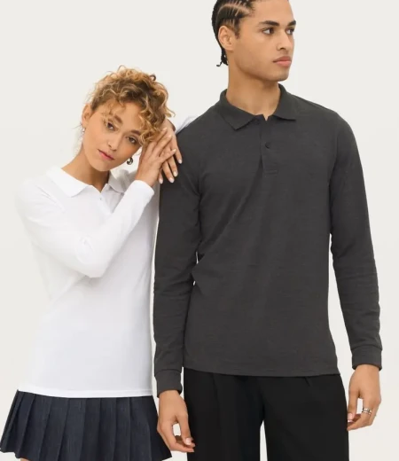 Ženska polo majica z dolgimi rokavi SOL'S Perfect LSL Women