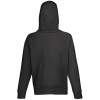 Pulover z raglan rokavi in s kapuco