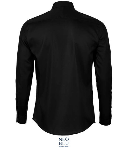 Moška Micro-Twill srajca z dolgimi rokavi
