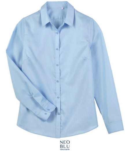 Ženska Micro-Twill bluza z dolgimi rokavi