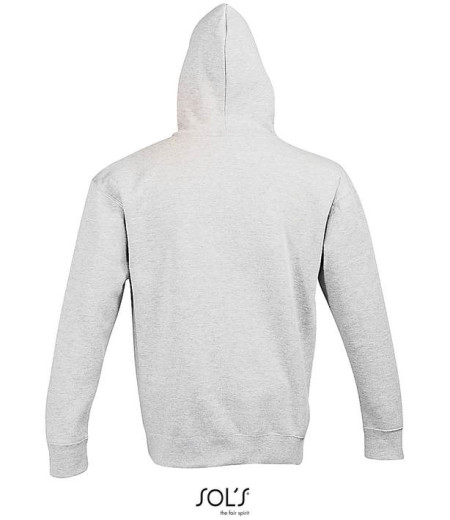 Unisex pulover s kapuco