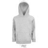 Otroški raglan pulover s kapuco - Organic