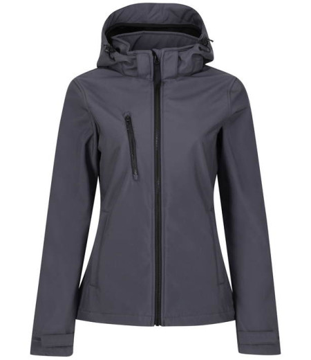 Ženska 3-slojna Softshell jakna s kapuco "Venturer"
