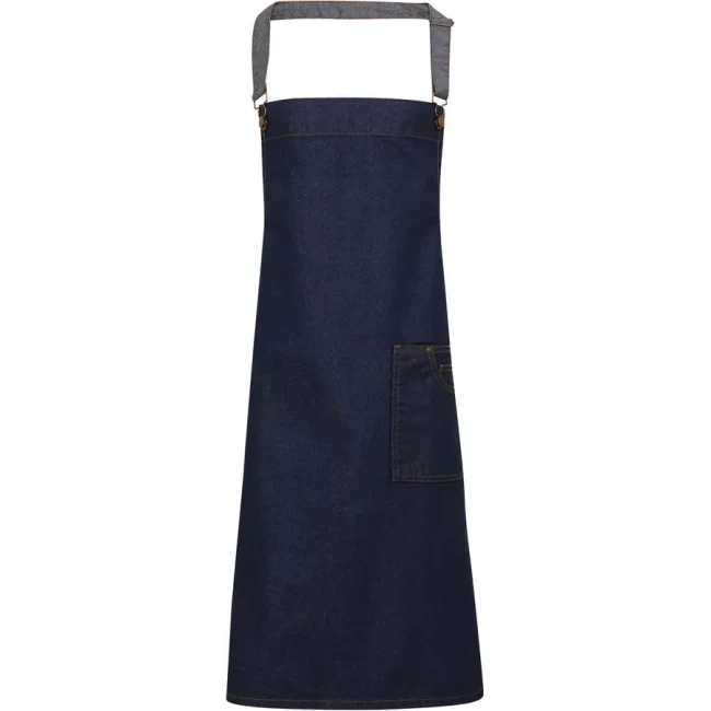 Jeans predpasnik z naprsnikom Premier PR 134