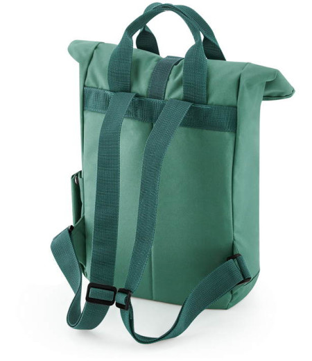 Mini Roll-Top Backpack with Double Handle