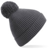 Pletena beanie kapa s cofom