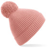 Pletena beanie kapa s cofom