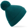 Pletena beanie kapa s cofom