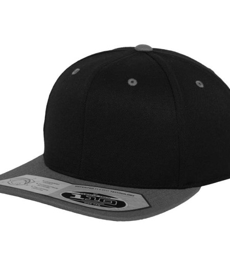 6-delna kapa s šildom Fitted Snapback - FlexFit
