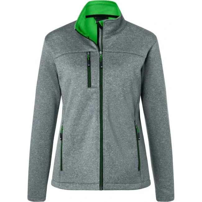 dark melange/green
