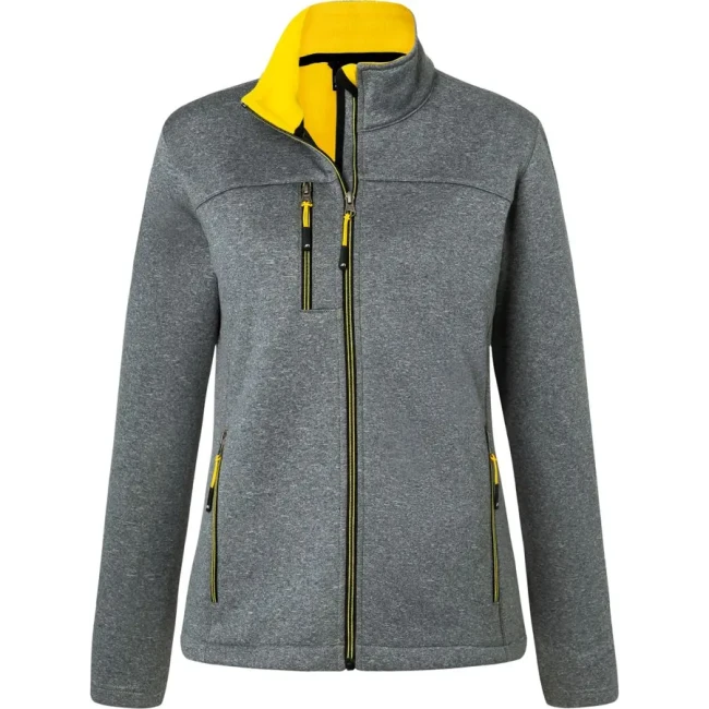 dark melange/yellow