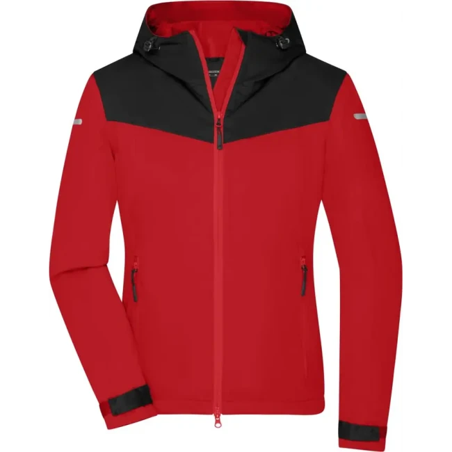 light red/black/light red