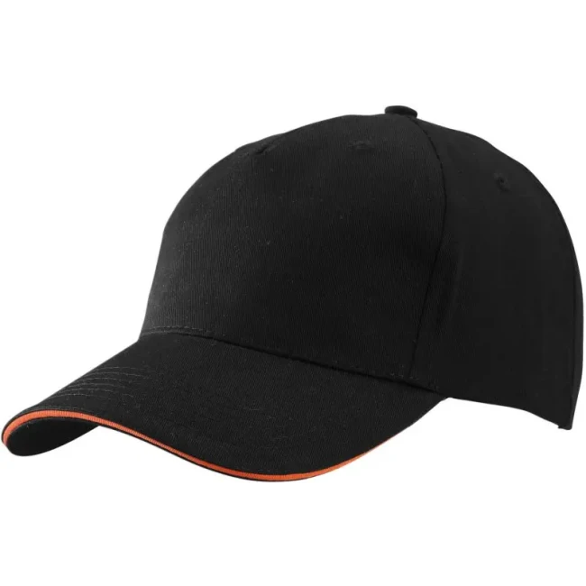 black/orange