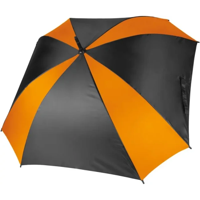 black/orange