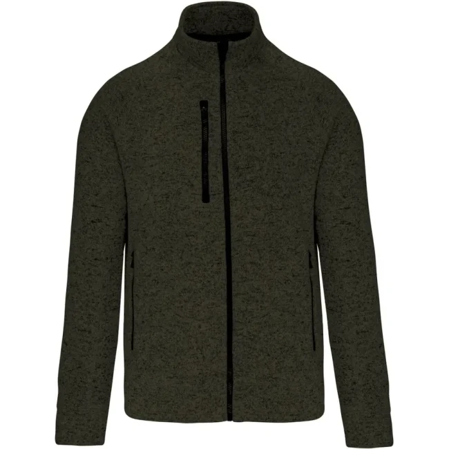 dark khaki melange