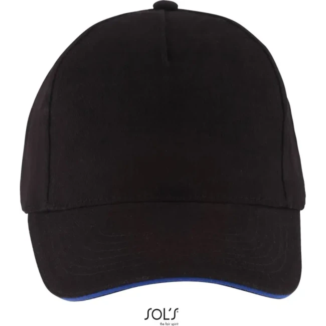 black/royal blue