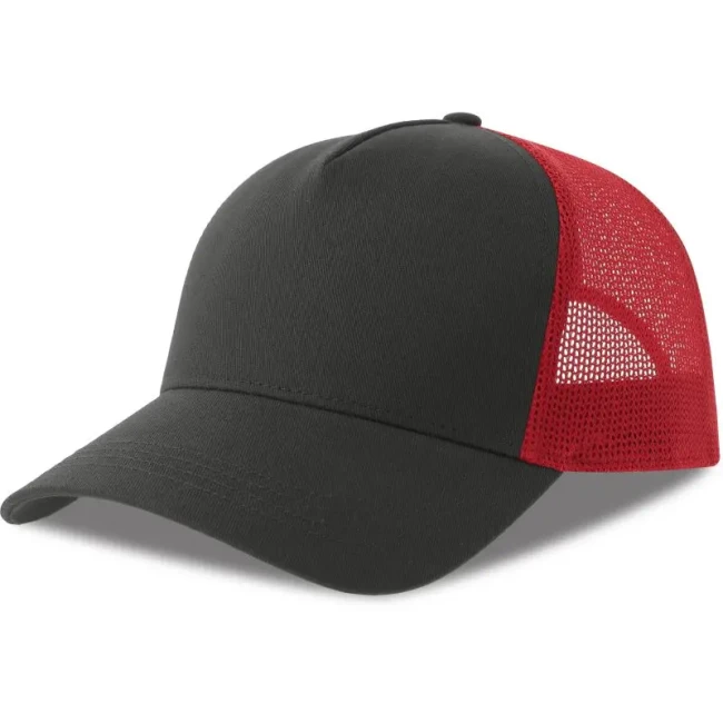 dark grey/red