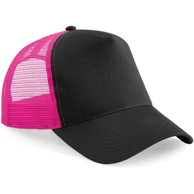 black/fuchsia