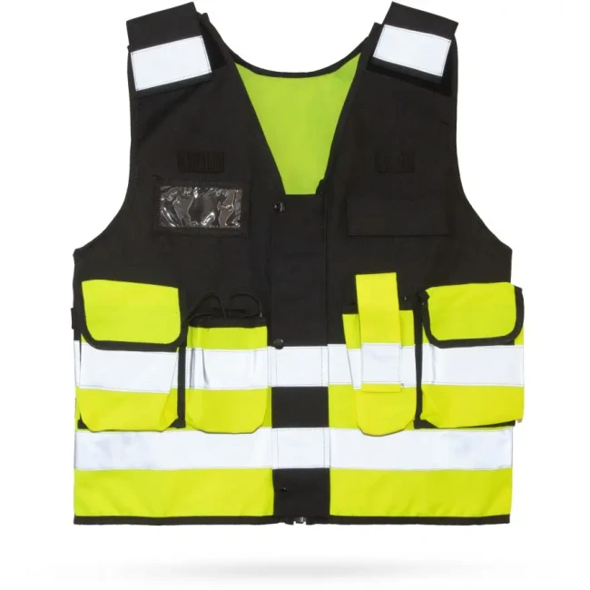 black/hi vis yellow