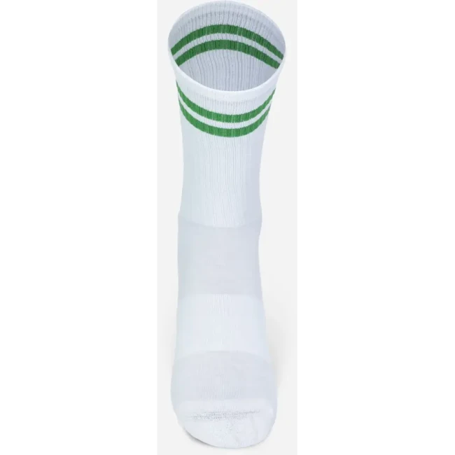 white/kelly green